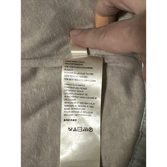 Free People XS/S Lakeside Denim Jacket We The Free Knit - Picture 12 of 15